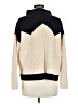 The Reeds Color Block Ivory Turtleneck Sweater Size M - photo 2
