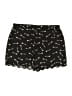 E by Eloise 100% Polyester Stars Black Shorts Size M - photo 2