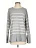 Ann Taylor LOFT Stripes Gray Pullover Sweater Size S - photo 1