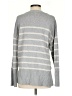Ann Taylor LOFT Stripes Gray Pullover Sweater Size S - photo 2