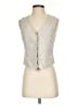 Madewell 100% Linen Gray Vest Size 0 - photo 1