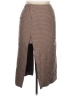 Maje Houndstooth Brown Casual Skirt Size EU (FR) 42 / US 10 - photo 1