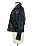 Colleen Lopez 100% Polyurethane Floral Black Jacket Size S - photo 5