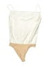 WAYF 100% Polyester Ivory Bodysuit Size M - photo 1