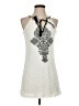 Speechless 100% Rayon Ivory Casual Dress Size XS - photo 1
