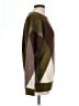 Comptoir des Cotonniers 100% Wool Argyle Brown Wool Pullover Sweater Size Lg (3) - photo 4