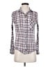 Hurley 100% Cotton Plaid Gray Long Sleeve Button-Down Shirt Size S - photo 1