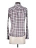 Hurley 100% Cotton Plaid Gray Long Sleeve Button-Down Shirt Size S - photo 2