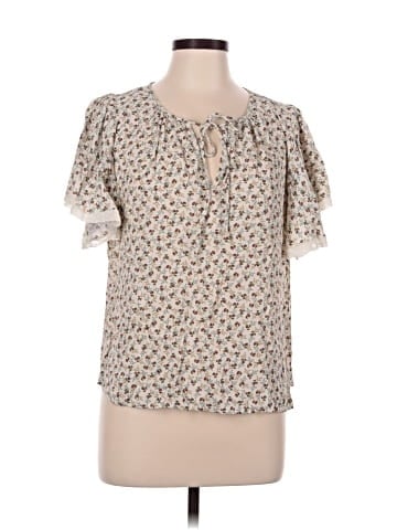 Karen Kane Short Sleeve Blouse (view 1)