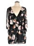 Bailey Blue 100% Polyester Floral Black Romper Size L - photo 1