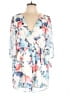 Bailey Blue 100% Polyester Floral White Romper Size L - photo 1
