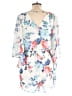 Bailey Blue 100% Polyester Floral White Romper Size L - photo 2
