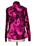 The North Face 100% Polyester Print Purple Track Jacket Size L - photo 2