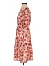 Halogen 100% Polyester Floral Orange Casual Dress Size S - photo 5
