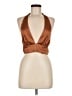 Hey Babe Brown Sleeveless Blouse Size M - photo 1