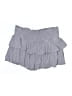 Mustard Seed 100% Rayon Solid Gray Skort Size L - photo 1