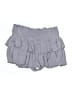 Mustard Seed 100% Rayon Solid Gray Skort Size L - photo 2