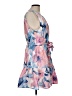 DKNY Print Pink Casual Dress Size 12 - photo 4