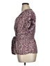 Max Studio 100% Polyester Purple Short Sleeve Blouse Size XL - photo 5