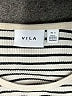 Vila Stripes Gray Casual Dress Size S - photo 7