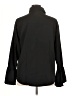 Unbranded 100% Polyester Solid Black Long Sleeve Blouse Size XL - photo 2