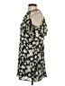 Candie's 100% Polyester Floral Black Cocktail Dress Size S - photo 5