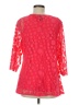 Project 100% Polyester Red 3/4 Sleeve Blouse Size M - photo 2