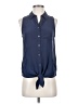 Equipment 100% Silk Blue Blouse Size XS - photo 1