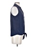 Equipment 100% Silk Blue Blouse Size XS - photo 4