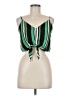 Timing Green Sleeveless Blouse Size M - photo 1