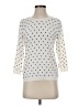 Ann Taylor LOFT Polka Dots White Pullover Sweater Size S - photo 1