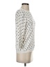 Ann Taylor LOFT Polka Dots White Pullover Sweater Size S - photo 5