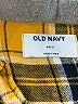 Old Navy 100% Cotton Yellow Long Sleeve Button-Down Shirt Size 6 - 7 - photo 3
