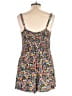 Wild Fable 100% Rayon Floral Black Romper Size XL - photo 2