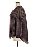 Lane Bryant 100% Polyester Purple Long Sleeve Blouse Size 18 - 20 Plus - photo 5