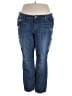 Torrid Hearts Blue Jeans Size 24R plus - photo 1