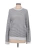 Club Monaco Stripes Gray Sweatshirt Size M - photo 1