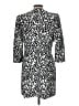 Les Copains Animal Print Ivory Coat Size EU (IT) 46 / US 10 - photo 2