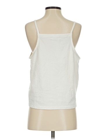 Madewell Seersucker Apron Tank Top (view 2)