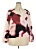 Nine West 100% Polyester Ivory 3/4 Sleeve Blouse Size XXL - photo 1