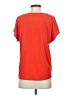 Ann Taylor 100% Polyester Orange Short Sleeve Blouse Size XS - photo 2