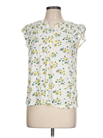 Lucky Brand Short Sleeve Blouse (view 1)