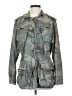 Free People 100% Cotton Camo Green Jacket Size S - photo 1