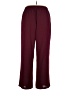 Shein Curve 100% Polyester Solid Burgundy Casual Pants Size 14 Plus (1) - photo 2
