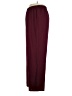 Shein Curve 100% Polyester Solid Burgundy Casual Pants Size 14 Plus (1) - photo 5