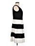 Boston Proper Stripes Black Casual Dress Size 8 - photo 4