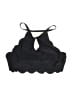 Unbranded Solid Black Swimsuit Top Size M - photo 1