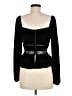 Saylor Black Long Sleeve Top Size M - photo 2