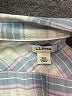L.L.Bean 100% Cotton Plaid Blue Long Sleeve Button-Down Shirt Size XXS - photo 7