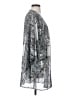 Forever 21 100% Polyester Silver Kimono Size XS - photo 4